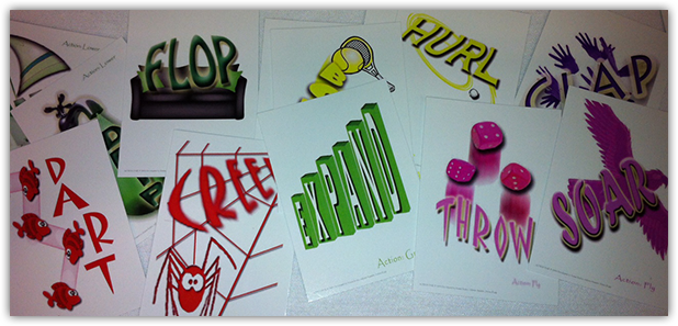 Action Pak Cards - English